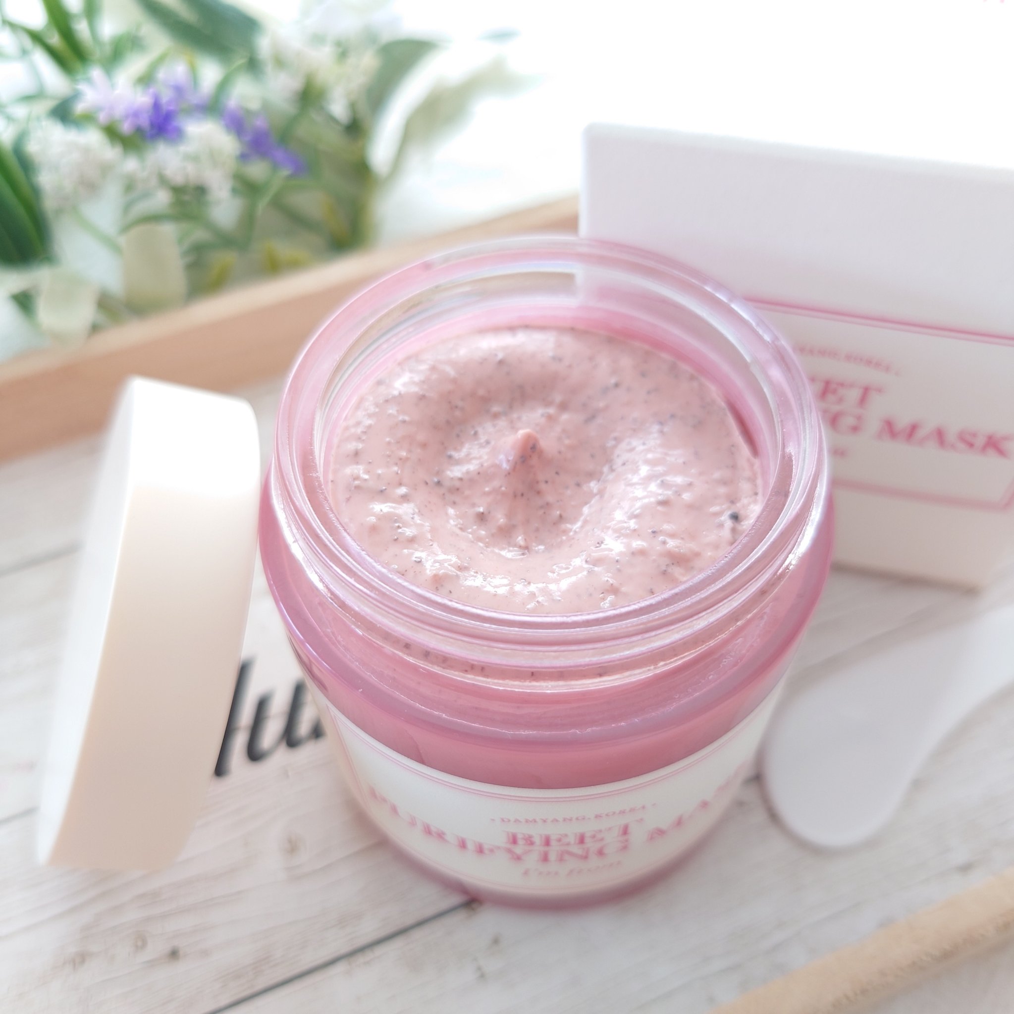 ビーツピュリファイングフェイスマスク/I'm from/洗い流すパック・マスクを使ったクチコミ（3枚目）