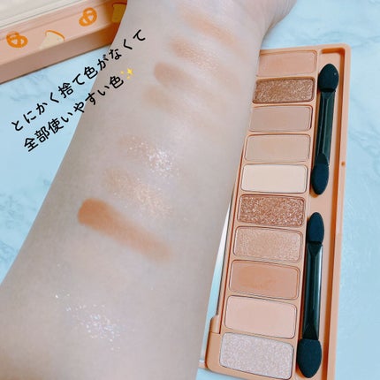 プレイカラー アイシャドウ/ETUDE/アイシャドウパレットを使ったクチコミ(3枚目)