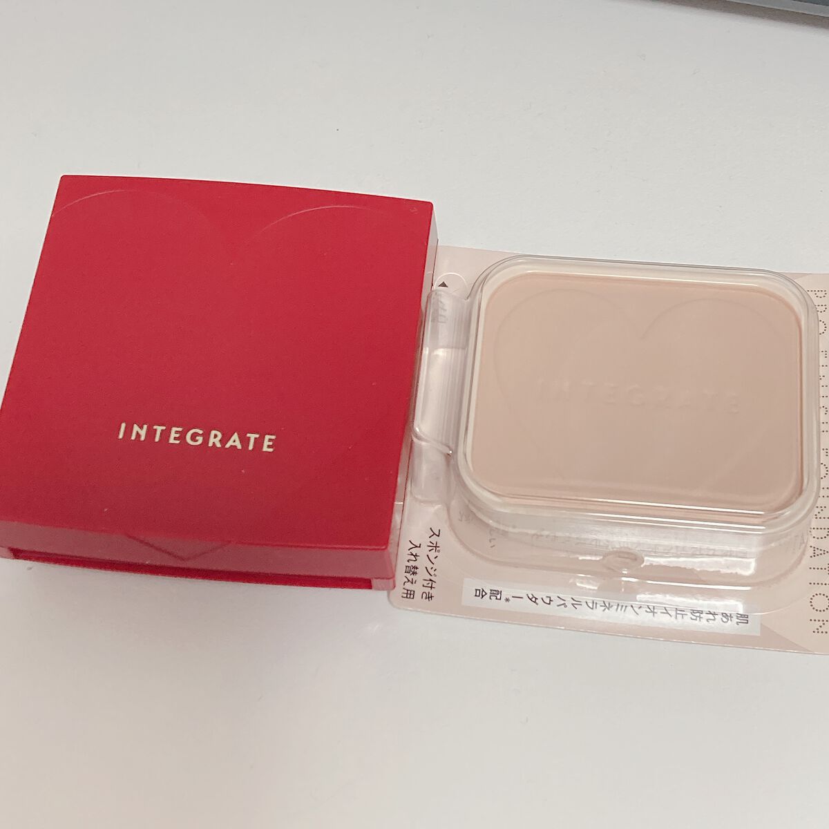 プロフィニッシュファンデーション/インテグレート/パウダーファンデーションを使ったクチコミ（1枚目）