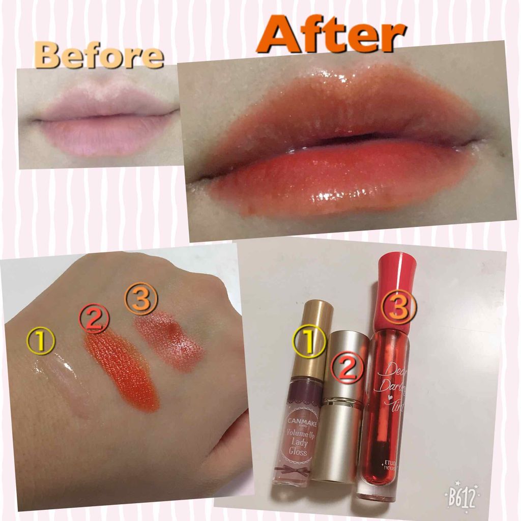 プルーフシャイニールージュ/キスミー フェルム/口紅を使ったクチコミ（2枚目）