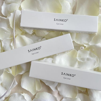 ベルベットリキッドアイライナー/SAINKO/リキッドアイライナーを使ったクチコミ(4枚目)