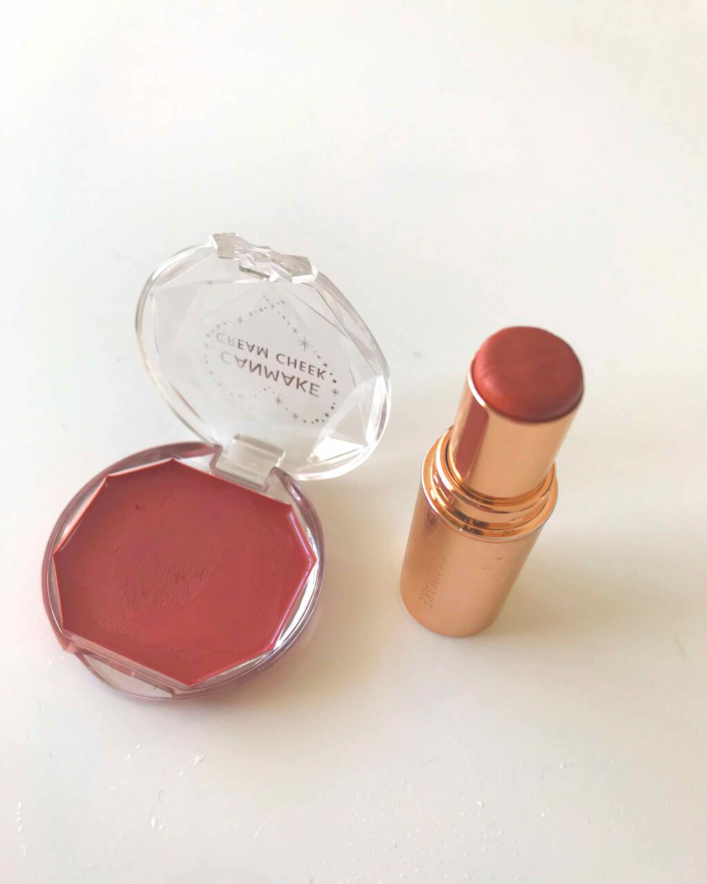 クリームチーク/キャンメイク/ジェル・クリームチークを使ったクチコミ（2枚目）