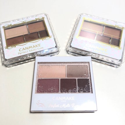パーフェクトマルチアイズ/キャンメイク/アイシャドウパレットを使ったクチコミ(1枚目)