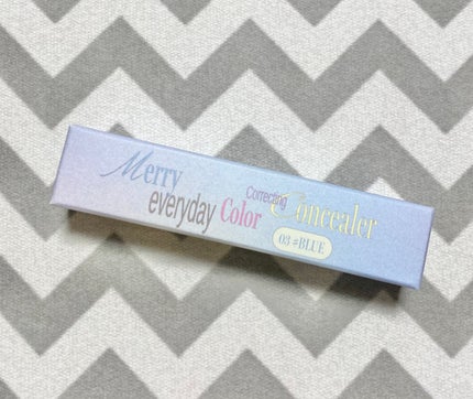 メリーエブリデイカラーコレクティングコンシーラー/Merrymonde/リキッドコンシーラーを使ったクチコミ(1枚目)