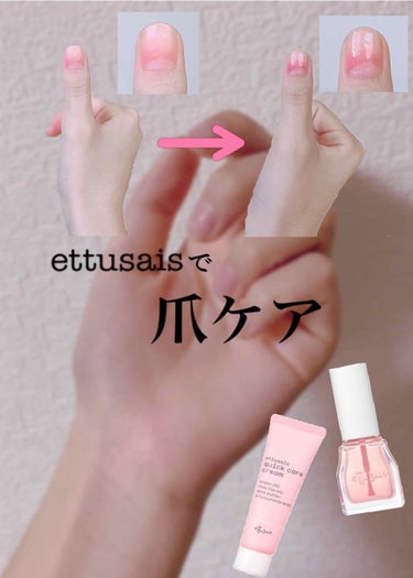 クイックケアクリーム/ettusais/ハンドクリームを使ったクチコミ（1枚目）