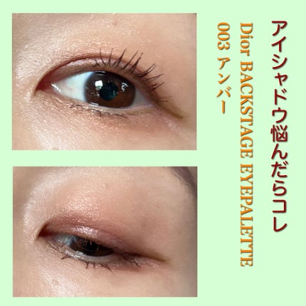 ディオール バックステージ アイ パレット/Dior/アイシャドウパレットを使ったクチコミ(1枚目)