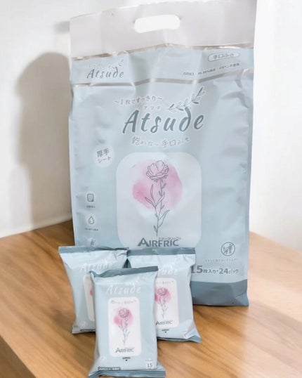 おでかけ用乾かない手口ふき/AIRFRIC/ティッシュを使ったクチコミ(1枚目)