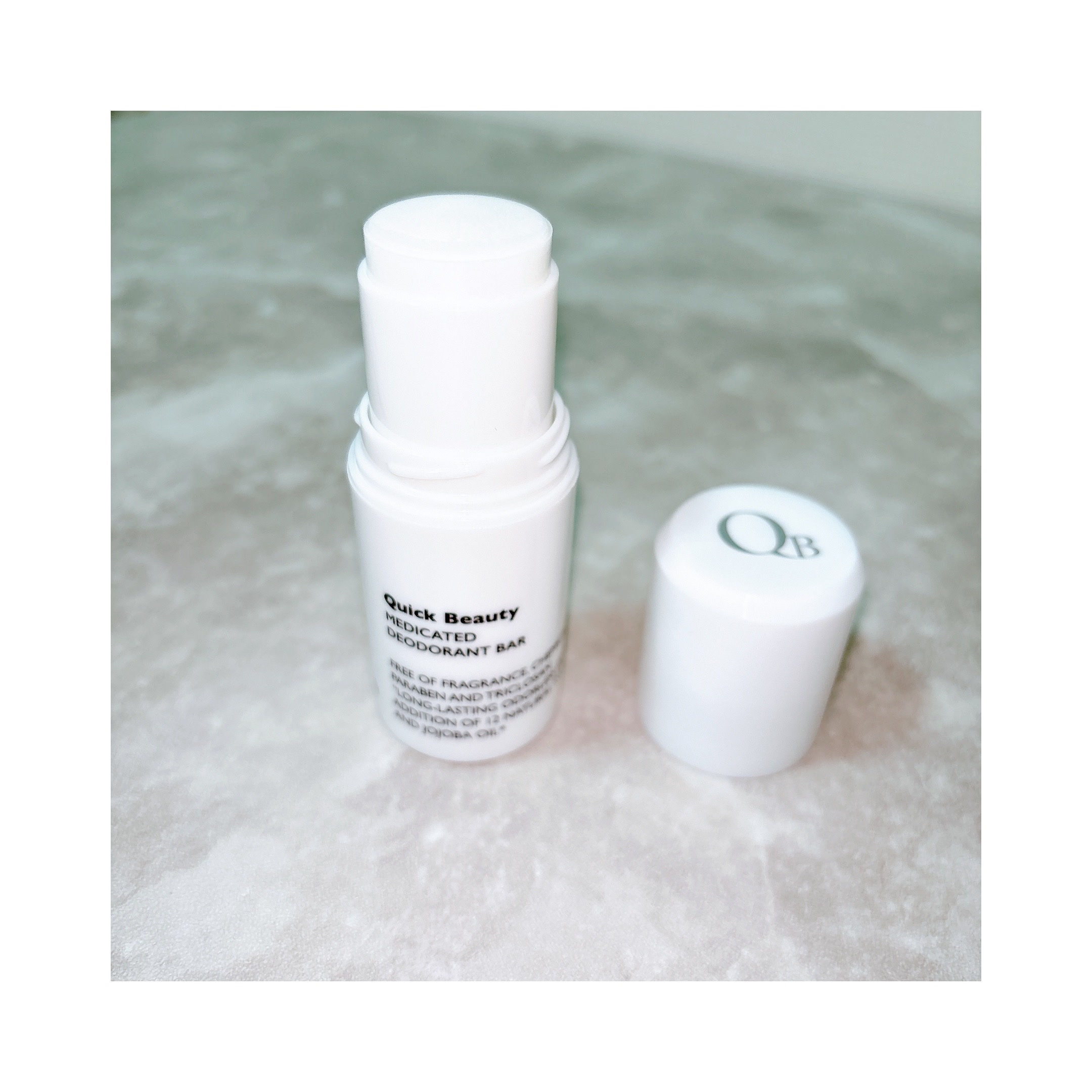 QB 薬用デオドラントバー 40C/クイックビューティー/デオドラント・制汗剤を使ったクチコミ（3枚目）
