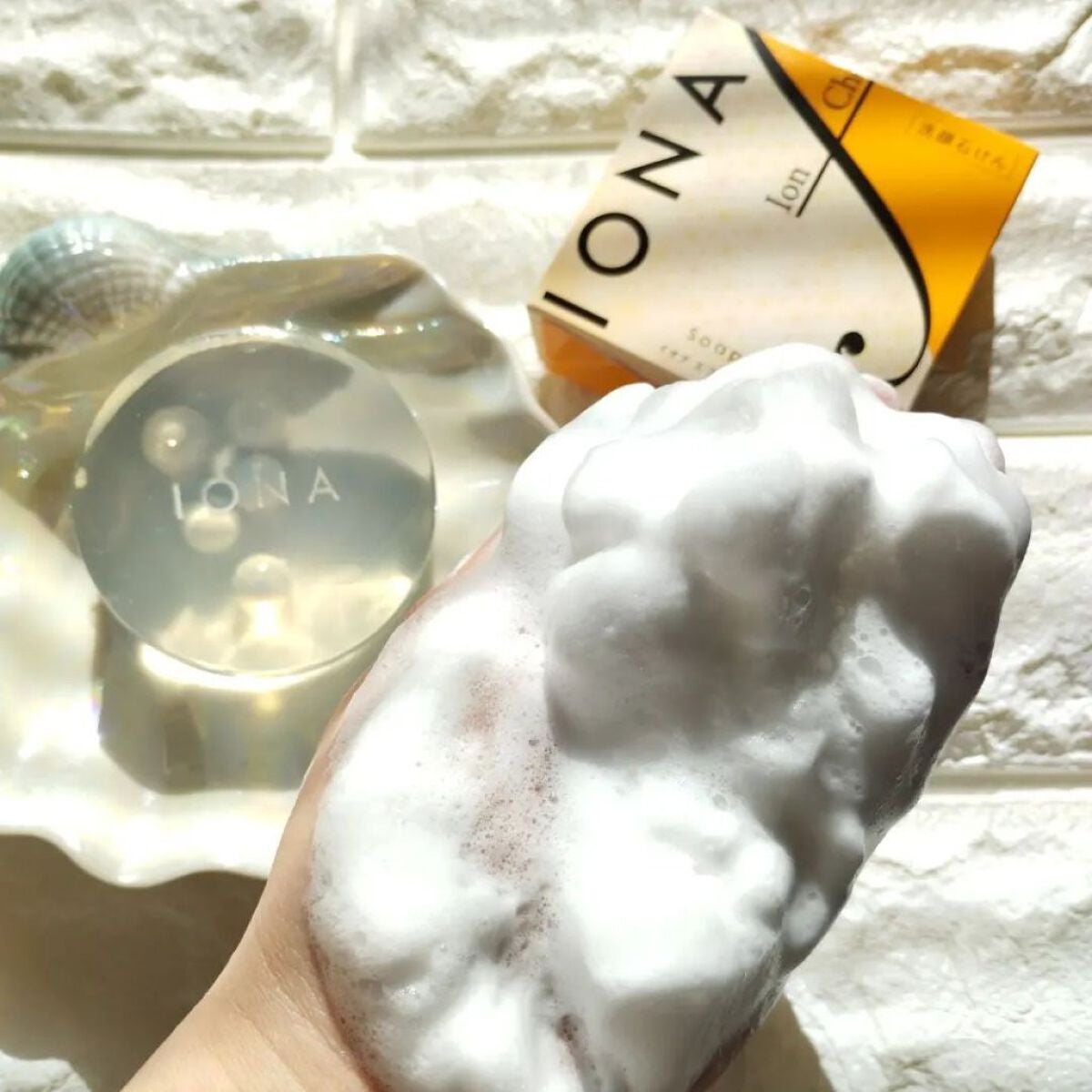 ソープ/イオナ エフ/洗顔石鹸を使ったクチコミ(2枚目)