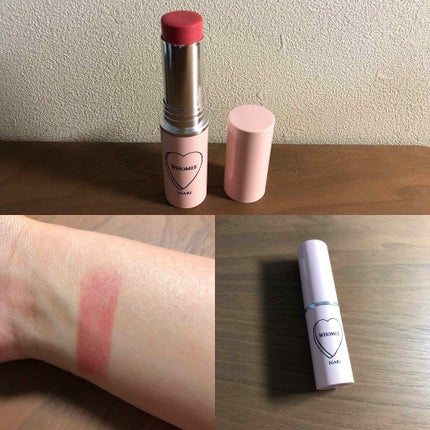 マルチグロウスティック/WHOMEE/ジェル・クリームチークを使ったクチコミ(1枚目)