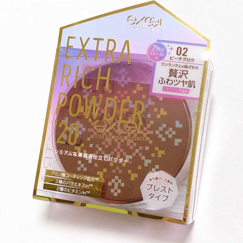 エクストラリッチパウダー/excel/ルースパウダーを使ったクチコミ(1枚目)