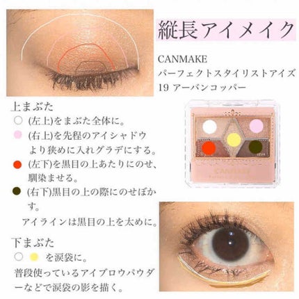 パーフェクトマルチアイズ/キャンメイク/アイシャドウパレットを使ったクチコミ(3枚目)