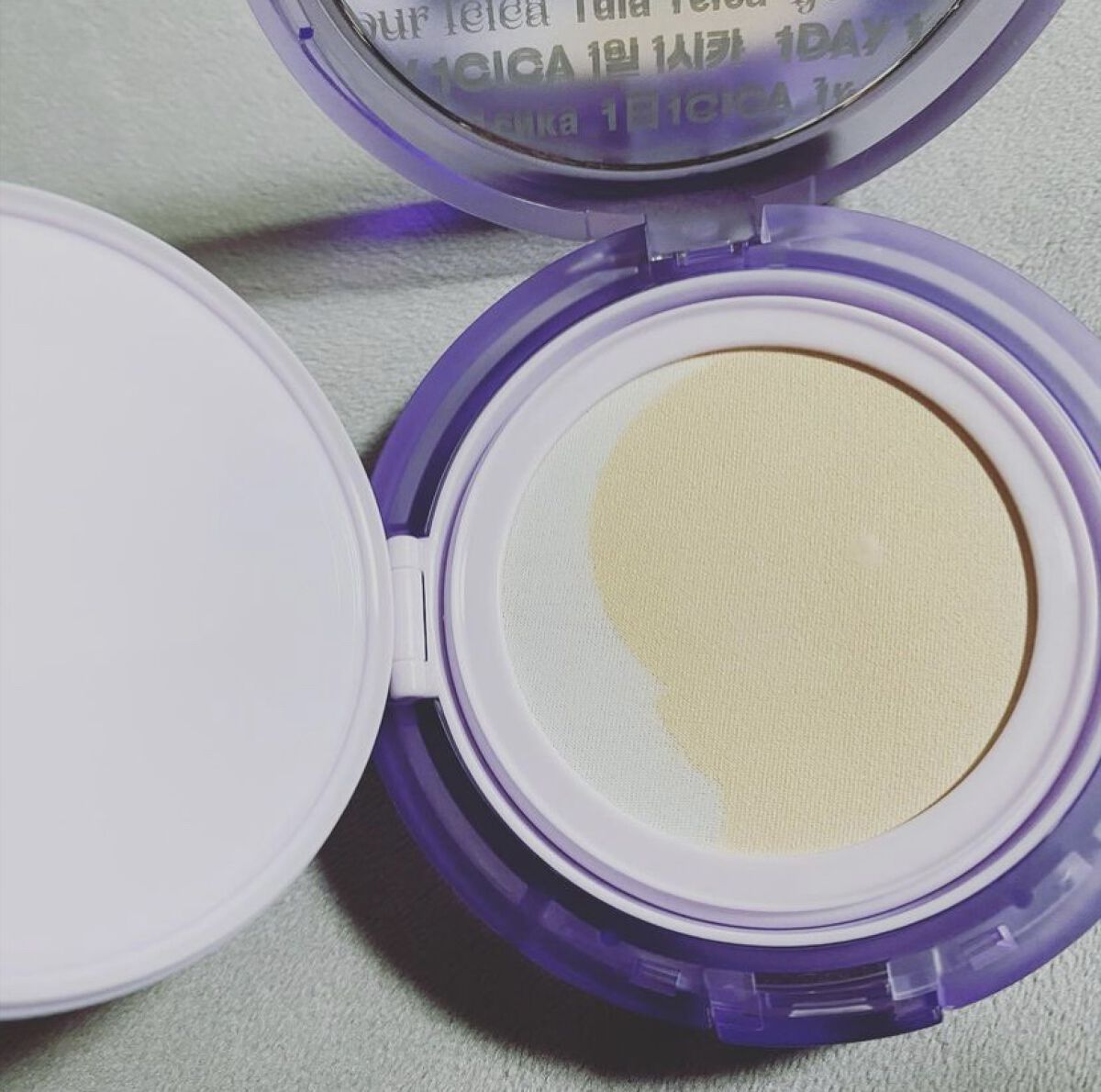 VT ライトタッチ メッシュパクト/VT/クッションファンデーションを使ったクチコミ（3枚目）