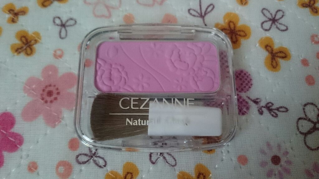 ナチュラル チークN/CEZANNE/パウダーチークを使ったクチコミ（1枚目）