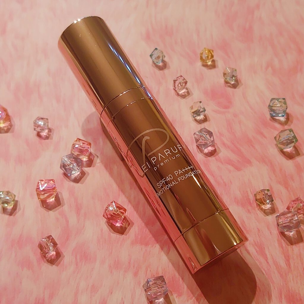 プレミアムエモーショナルファンデーション/LEI PARUFY/リキッドファンデーションを使ったクチコミ（1枚目）
