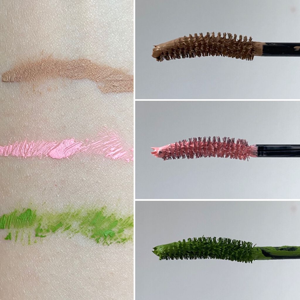 カラーリングマスカラ/uneven/マスカラを使ったクチコミ(3枚目)