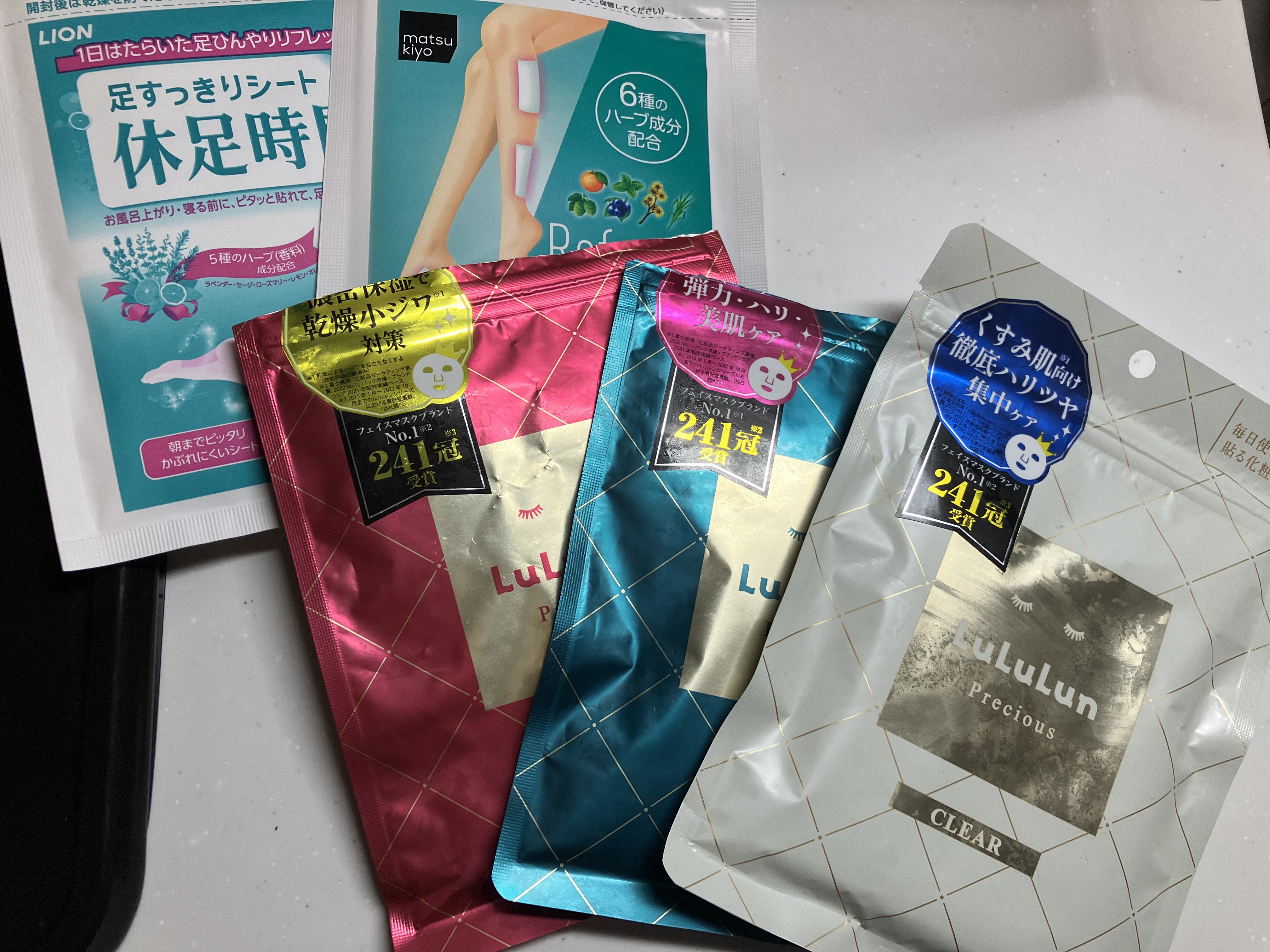 足リフレッシュシート/matsukiyo/レッグ・フットケアを使ったクチコミ（1枚目）