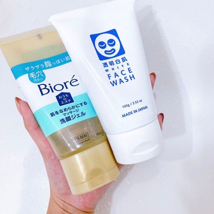 ホワイトフェイスウォッシュ/透明白肌/洗顔フォームを使ったクチコミ(2枚目)