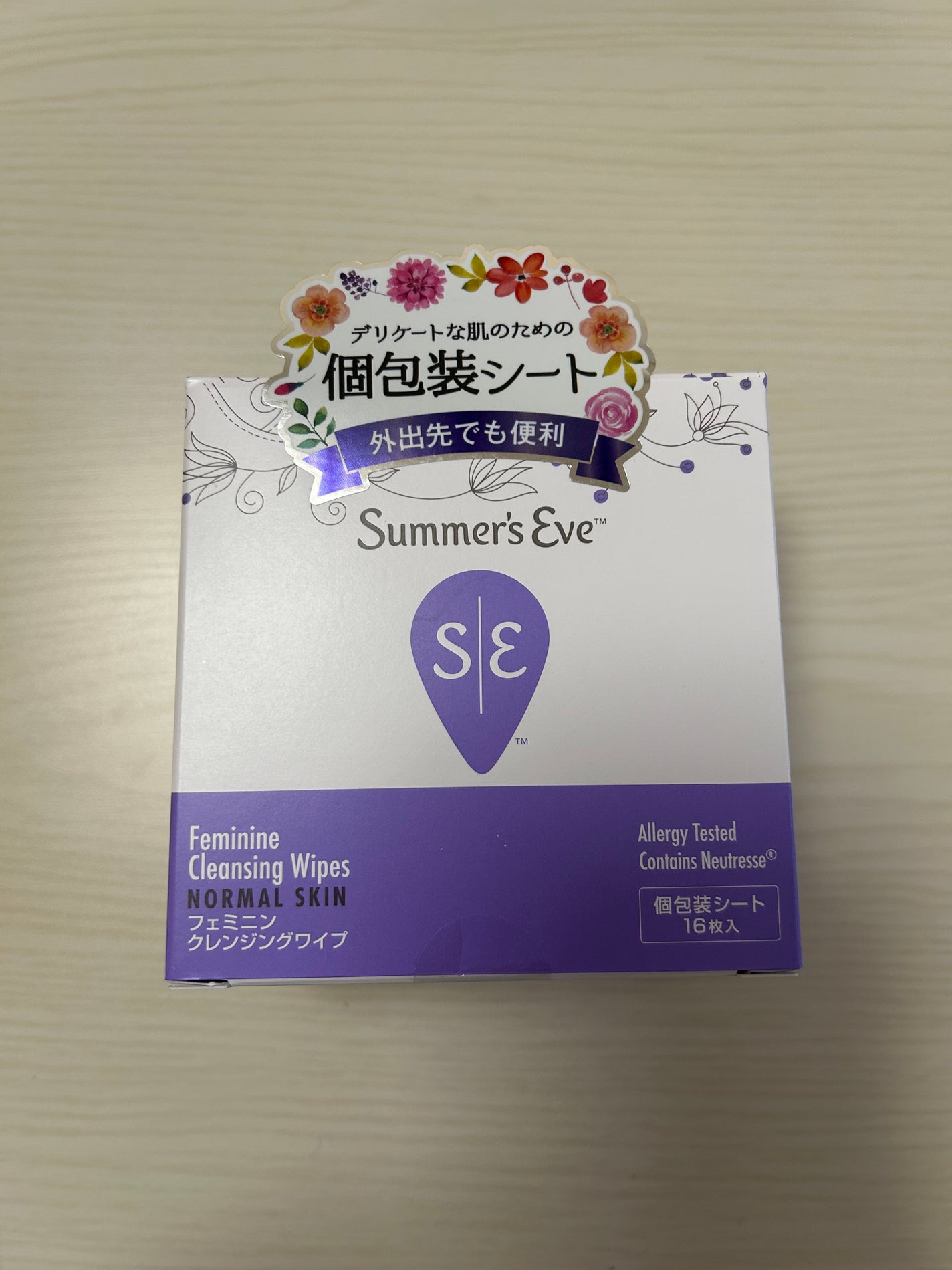 フェミニンクレンジングワイプ ノーマルスキン/Summer's Eve(サマーズイブ)/デリケートゾーンケアを使ったクチコミ(1枚目)