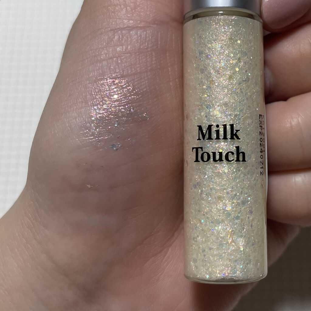 フェアリージュエルアイグリッター/Milk Touch/グリッターを使ったクチコミ（1枚目）