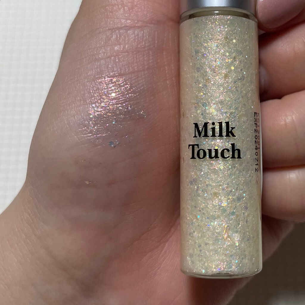 フェアリージュエルアイグリッター/Milk Touch/グリッターを使ったクチコミ(1枚目)