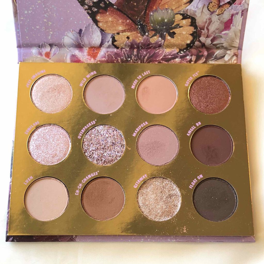 FLUTTER BY/ColourPop/アイシャドウパレットを使ったクチコミ（3枚目）