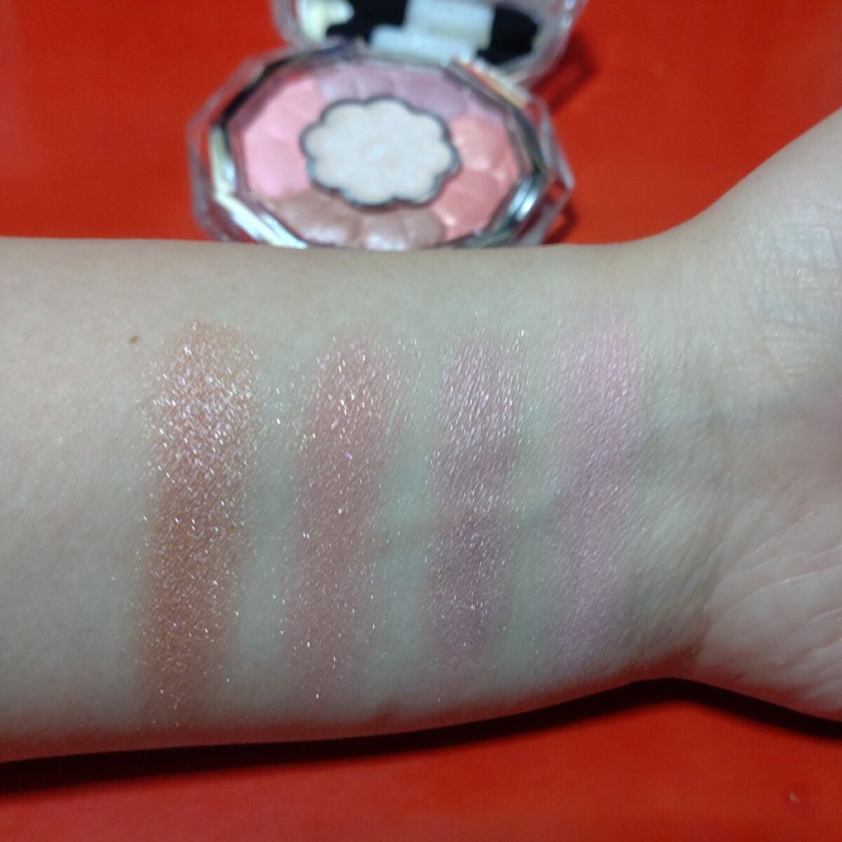 ジルスチュアート ブルームクチュール アイズ/JILL STUART/アイシャドウパレットを使ったクチコミ(5枚目)