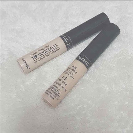カバーパーフェクション チップコンシーラー/the SAEM/リキッドコンシーラーを使ったクチコミ(1枚目)