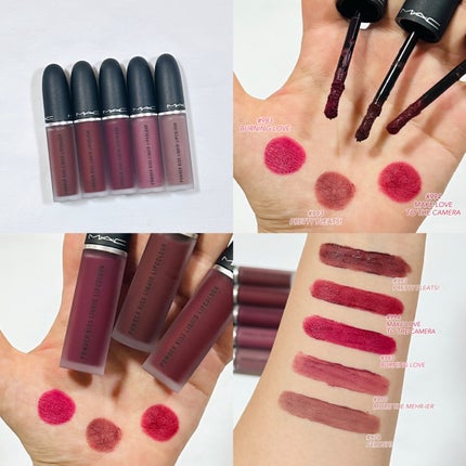 パウダー キス リキッド リップカラー/M・A・C/口紅を使ったクチコミ(7枚目)