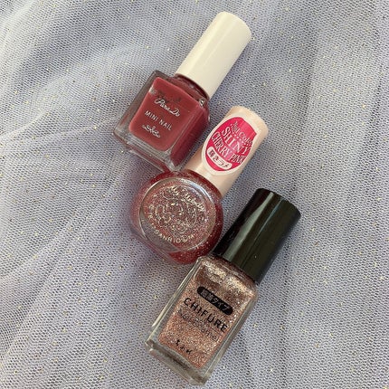 ネイル エナメル 細筆タイプ/ちふれ/マニキュアを使ったクチコミ(4枚目)