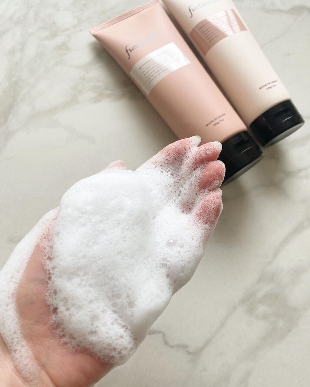 モイストアップ ジェル シャンプー/トリートメント/fuettarich (フエッタリッチ)/サロンシャンプーを使ったクチコミ（3枚目）