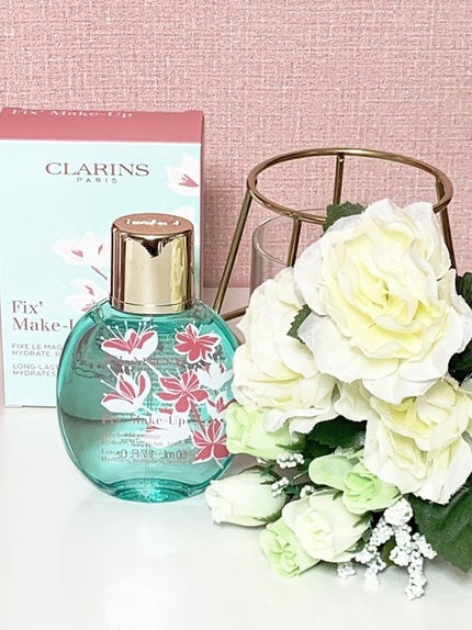 フィックス メイクアップ/CLARINS/ミスト状化粧水を使ったクチコミ(1枚目)