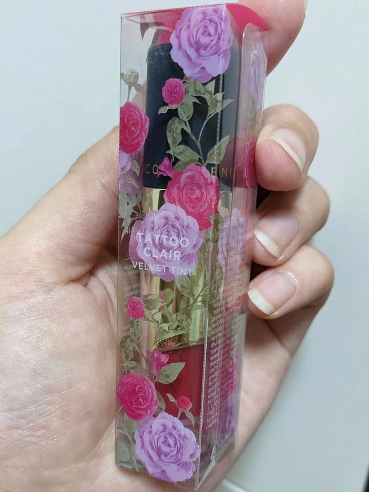 タトゥーベルベットティント #03 ミヌイット/フォレンコス/リップティントを使ったクチコミ（1枚目）