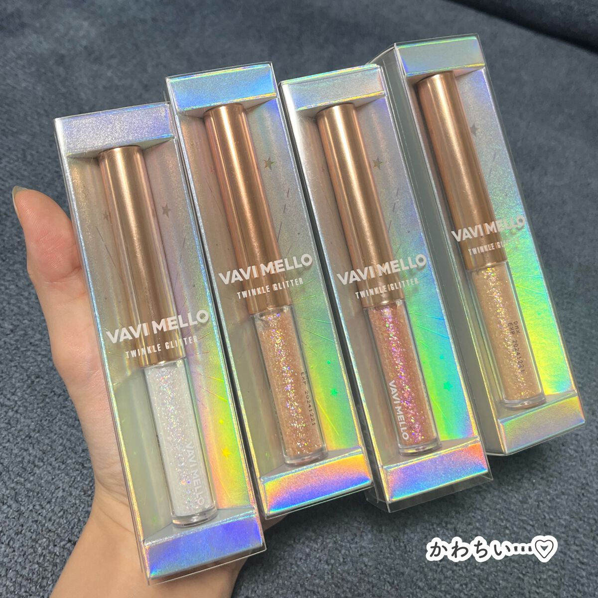トゥインクルグリッター/VAVI MELLO/グリッターを使ったクチコミ（2枚目）
