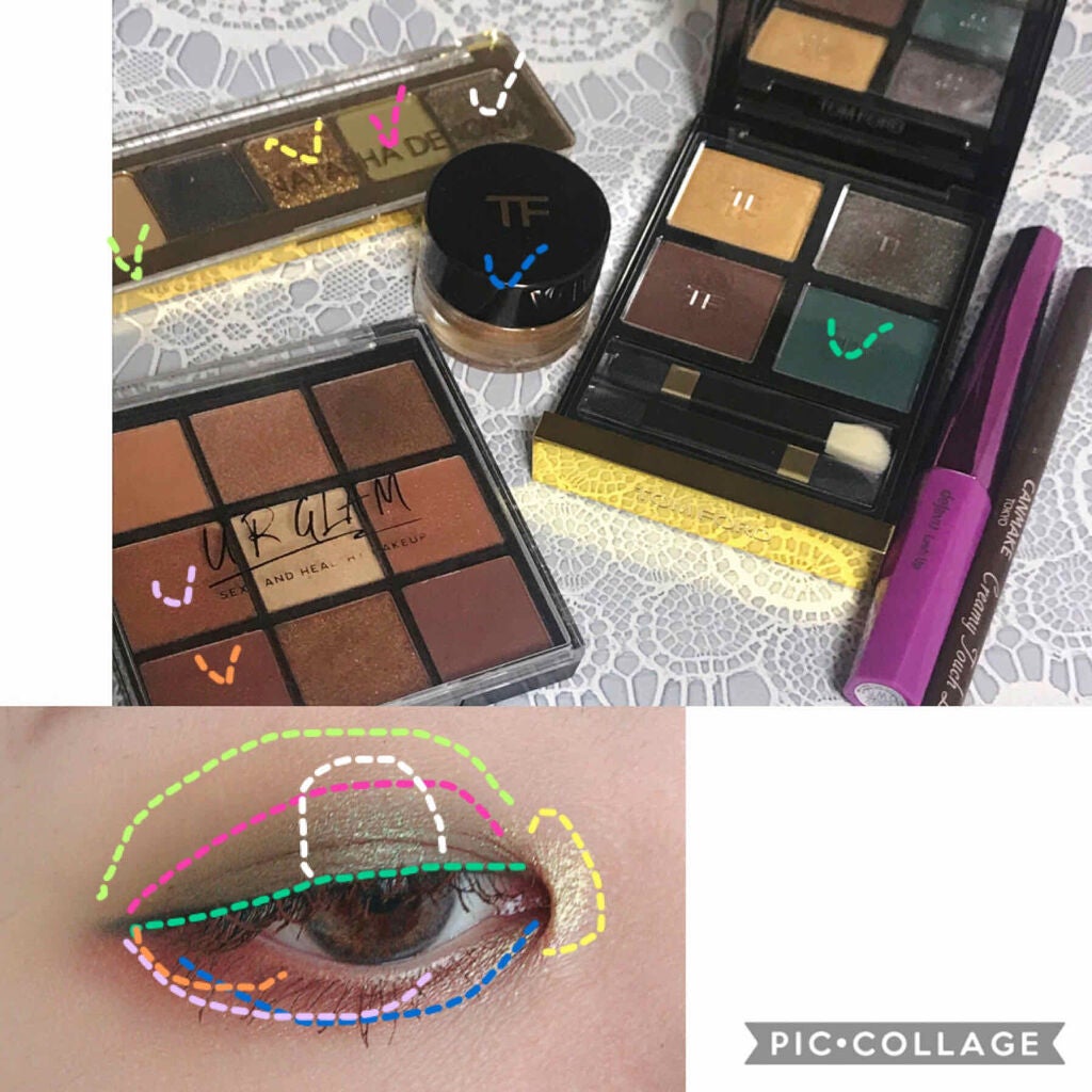 アイ カラー クォード/TOM FORD BEAUTY/アイシャドウパレットを使ったクチコミ(2枚目)