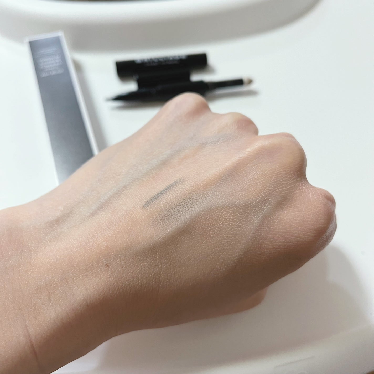 ロングステイ アイブロウパウダー&ペンシル/ブリリアージュ/アイブロウペンシルを使ったクチコミ(3枚目)