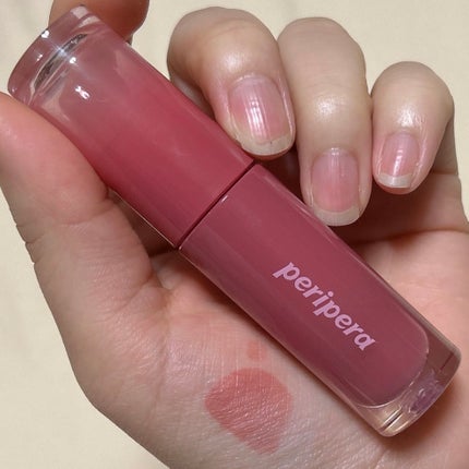 ペリペラ インク ムード グロイ ティント/PERIPERA/リップティントを使ったクチコミ(3枚目)