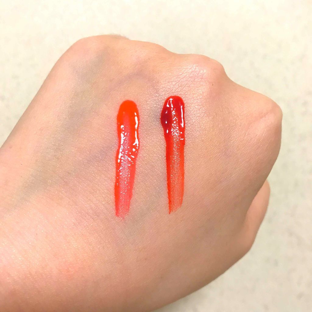 ディアダーリン ウォータージェルティント/ETUDE/リップティントを使ったクチコミ（2枚目）