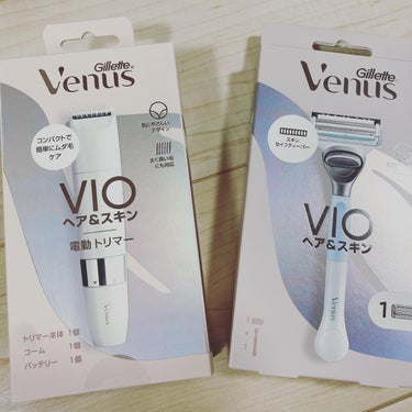 ヴィーナス VIO ヘア&スキン 電動トリマー/Gillette Venus/シェーバーを使ったクチコミ（1枚目）