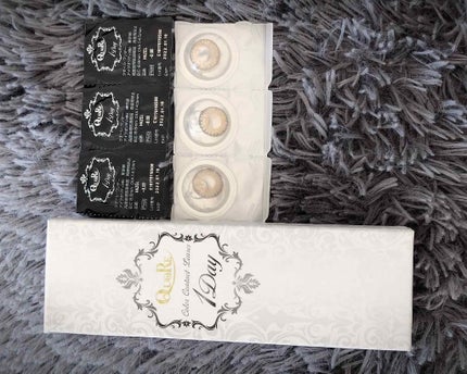 QuoRe/QuoRe/カラーコンタクトレンズを使ったクチコミ(2枚目)