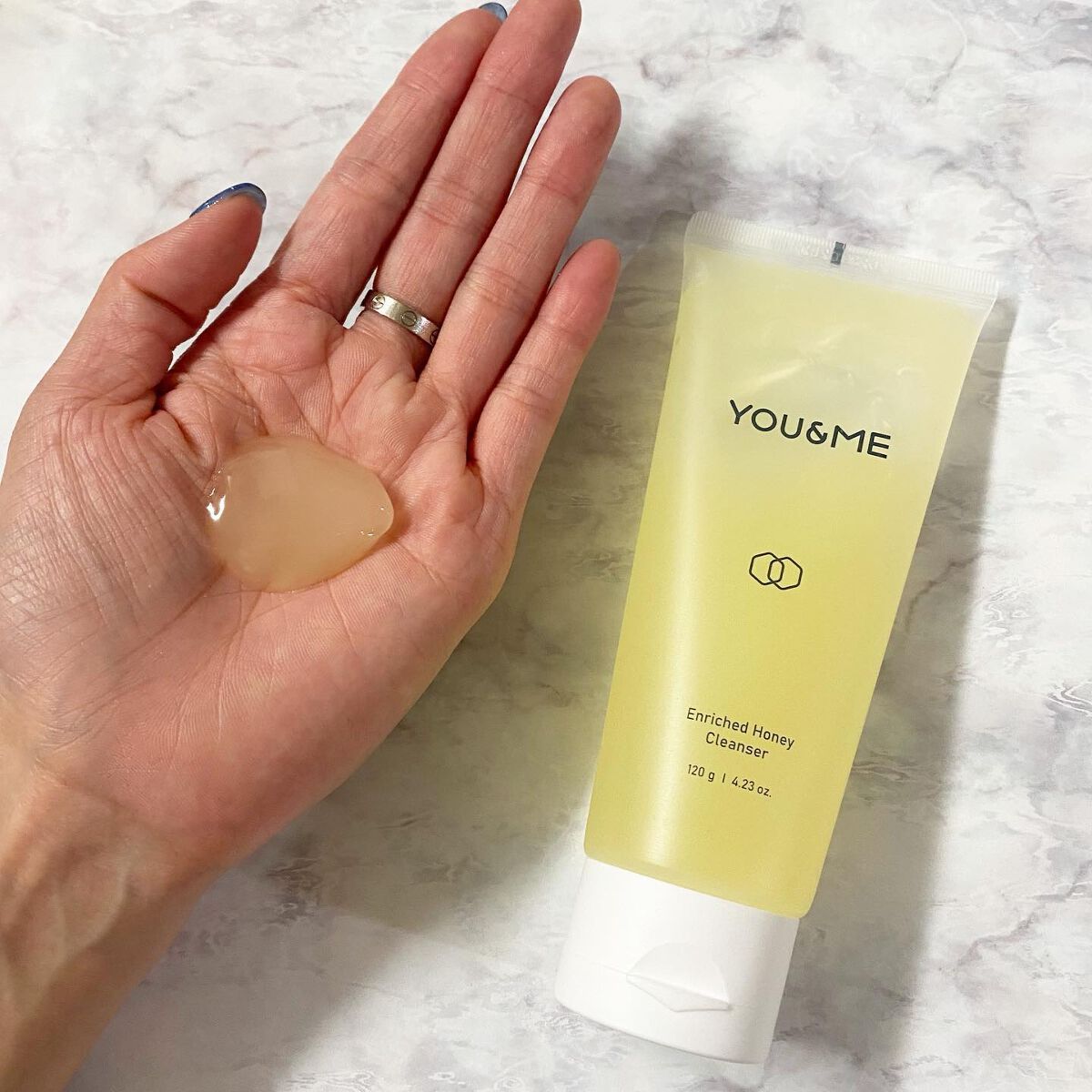 エンリッチドハニークレンジング/YOU&ME/クレンジングジェルを使ったクチコミ(2枚目)