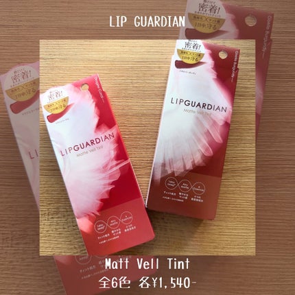 マットヴェールティント/LIPGUARDIAN/リップティントを使ったクチコミ(2枚目)