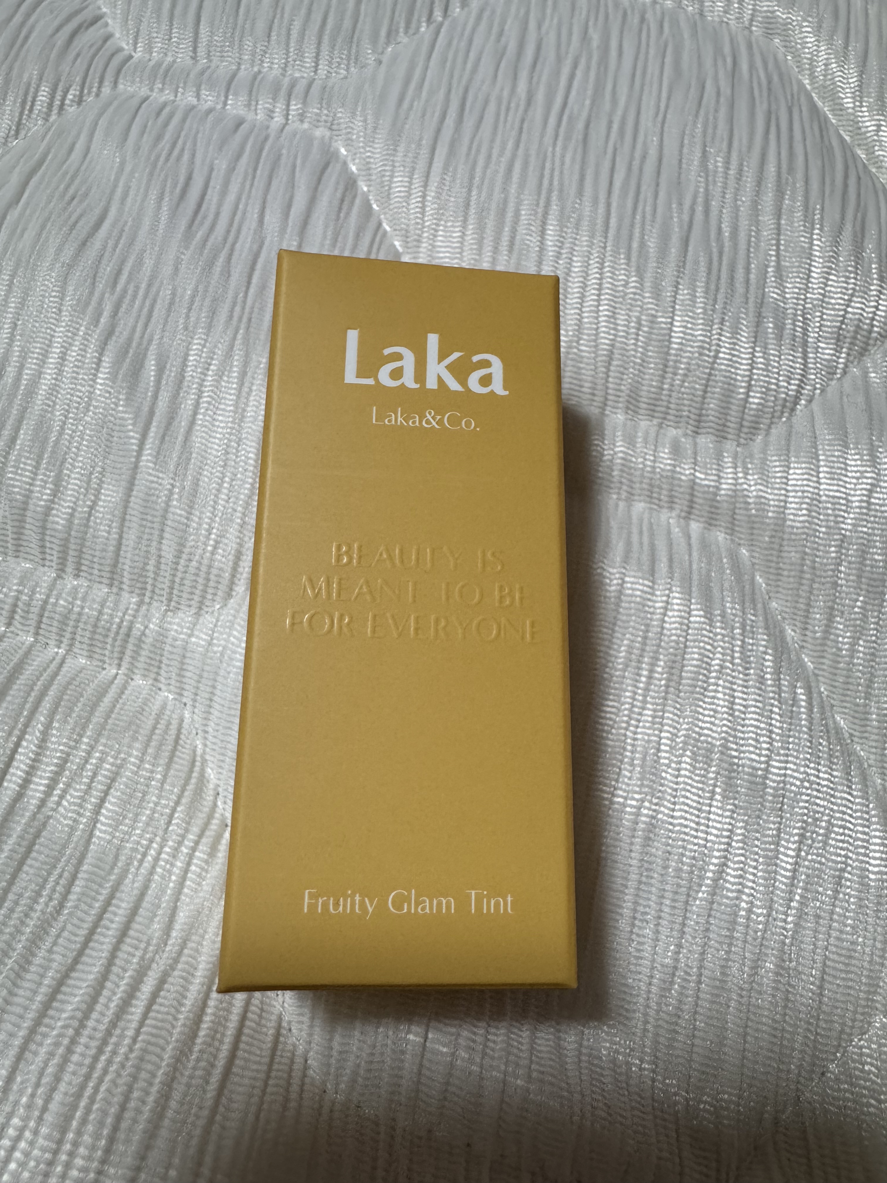 フルーティーグラムティント/Laka/リップティントを使ったクチコミ（1枚目）