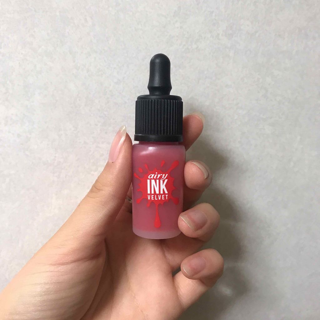 インク エアリー ベルベット/PERIPERA/口紅を使ったクチコミ（2枚目）