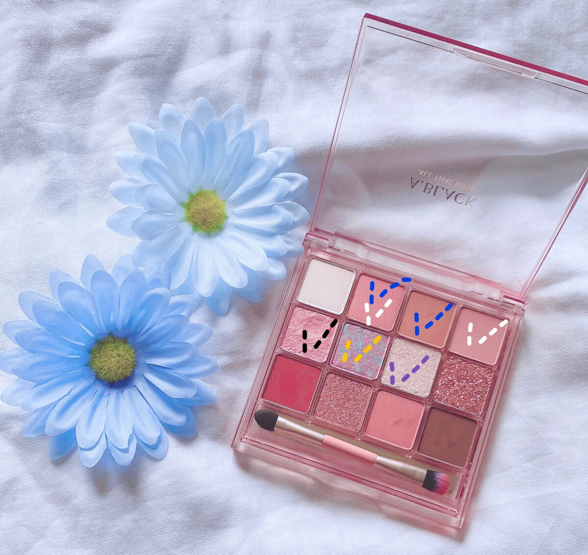 グラムチェンジマルチパレット/A.BLACK/マルチパレットを使ったクチコミ(2枚目)