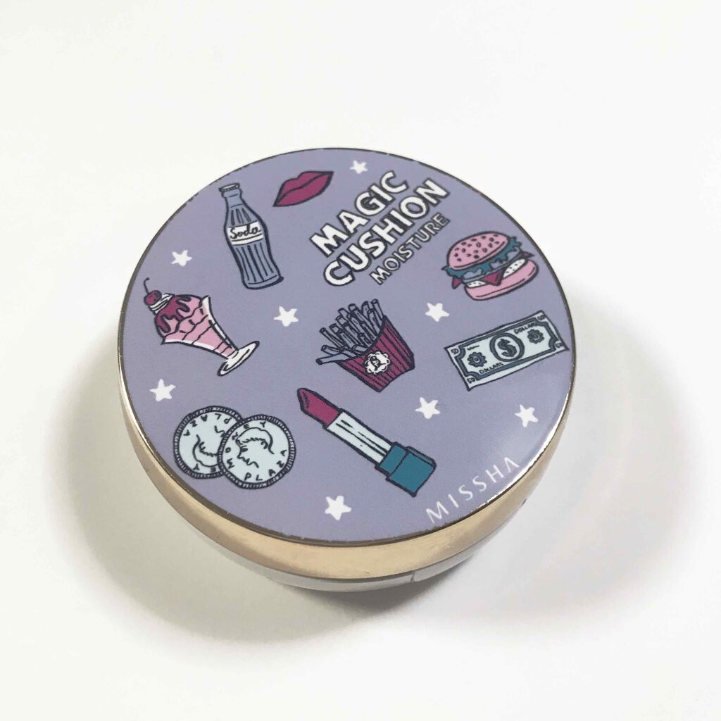 M クッション ファンデーション(モイスチャー)/MISSHA/クッションファンデーションを使ったクチコミ(1枚目)