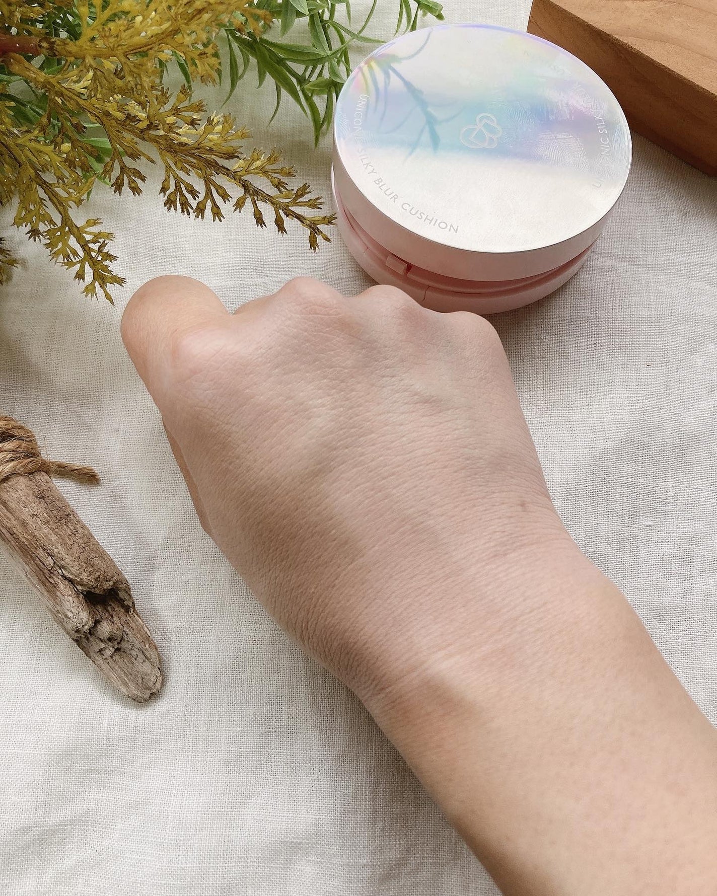 シルキーブラークッション/SELF BEAUTY/クッションファンデーションを使ったクチコミ(5枚目)