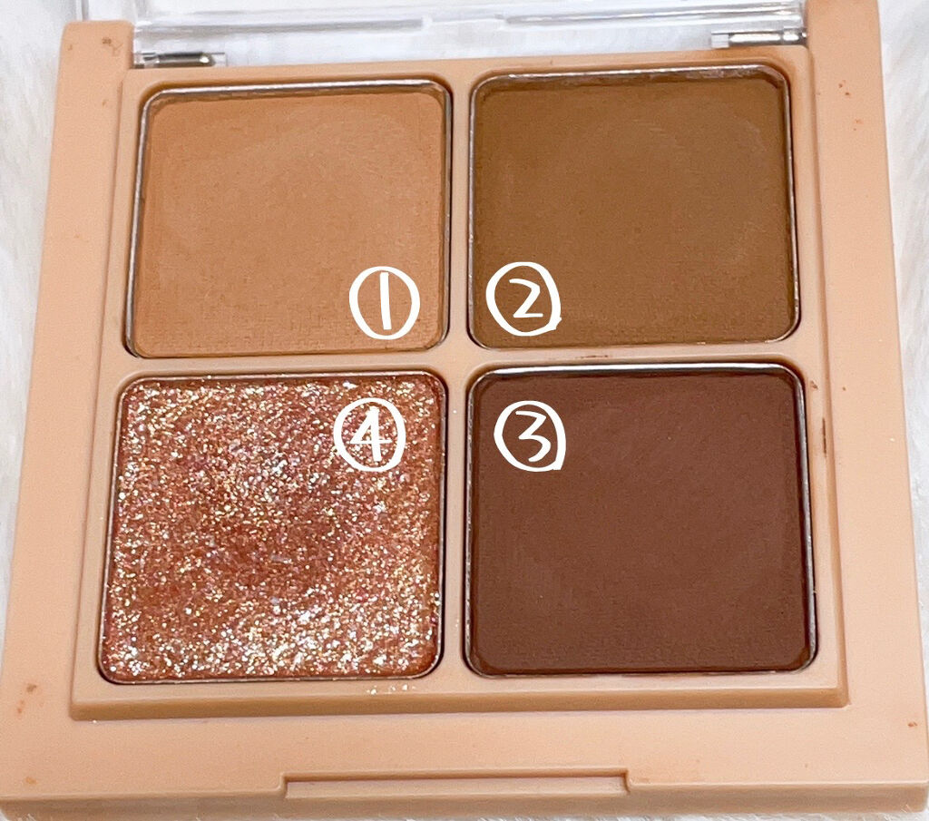 ベターザンアイズ/rom&nd/アイシャドウパレットを使ったクチコミ（2枚目）