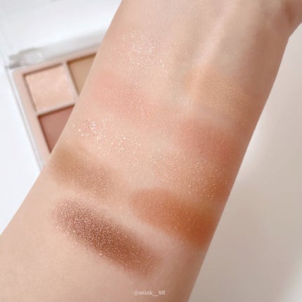 KEYBO FALL IN LOVE SHADOW PALETTE/keybo/アイシャドウパレットを使ったクチコミ(3枚目)