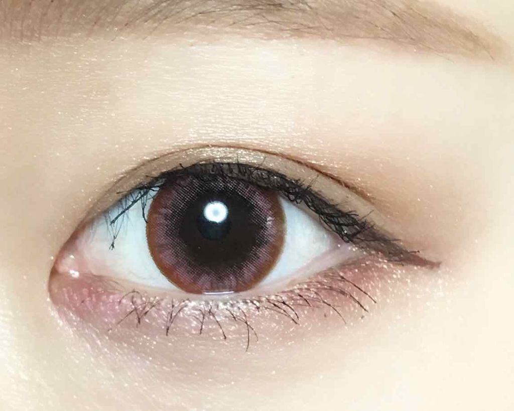 ジェジェ/POPLENS/カラーコンタクトレンズを使ったクチコミ（3枚目）